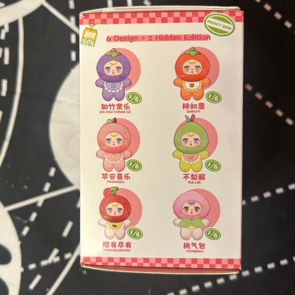 Nommi Interesting Fruits Series Vinyl Plush Pendant Blind Box Figure Sealed NIB - Picture 3 of 5